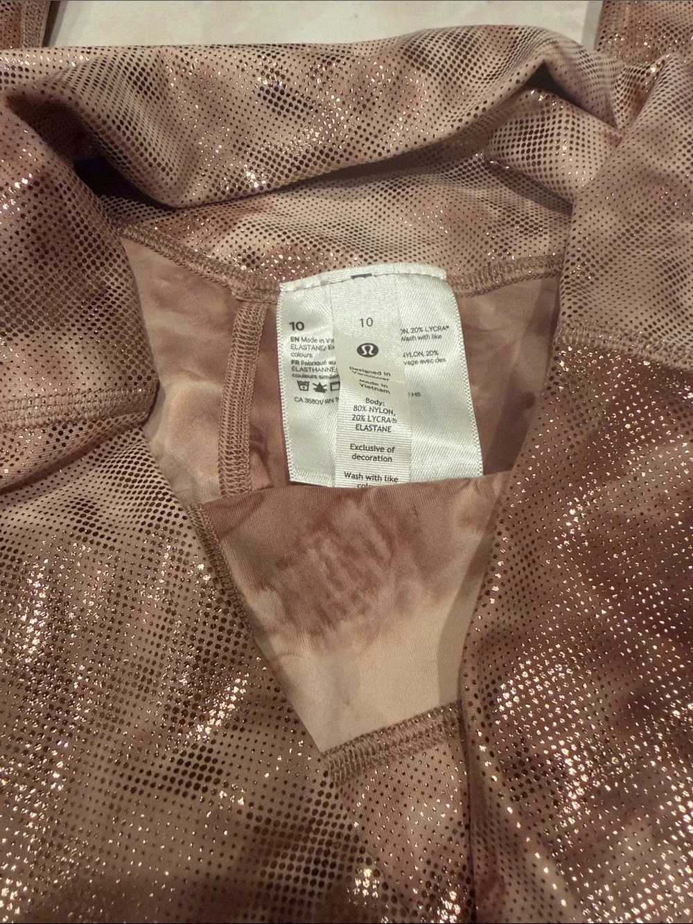 NWT Lululemon Align HR 25” Shine Legging - Picture 3 of 4